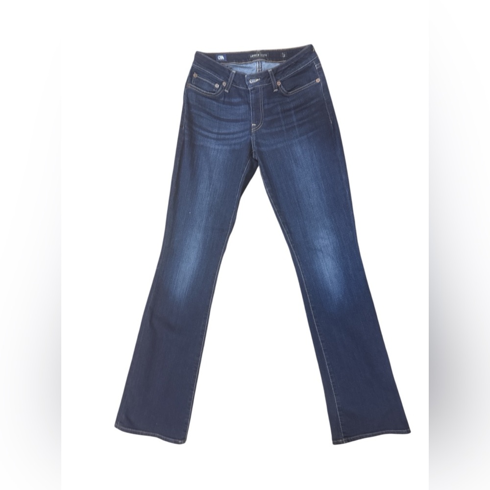 Lucky brand mid rise boot cut jean size 26 long